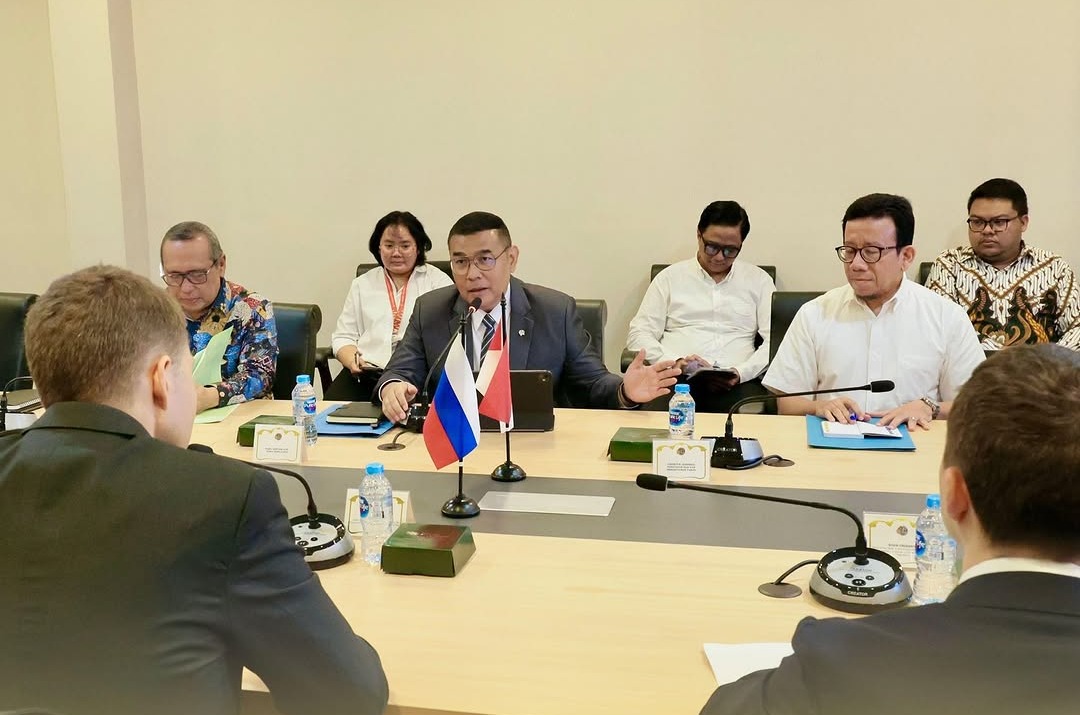 Audiensi Delegasi Rusia