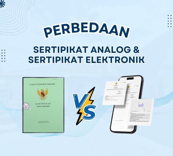 Sertipikat Analog vs Elektronik