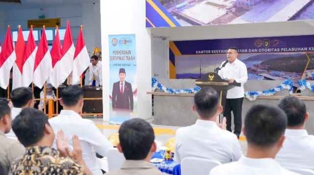 Apresiasi Capaian PTSL di Sulteng